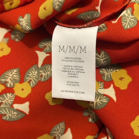 Cabi style 3947 Belfry Popover Blouse medium - Picture 2 of 3